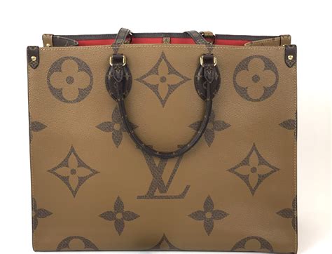 louis vuitton tote onthego|louis vuitton tote reverse monogram.